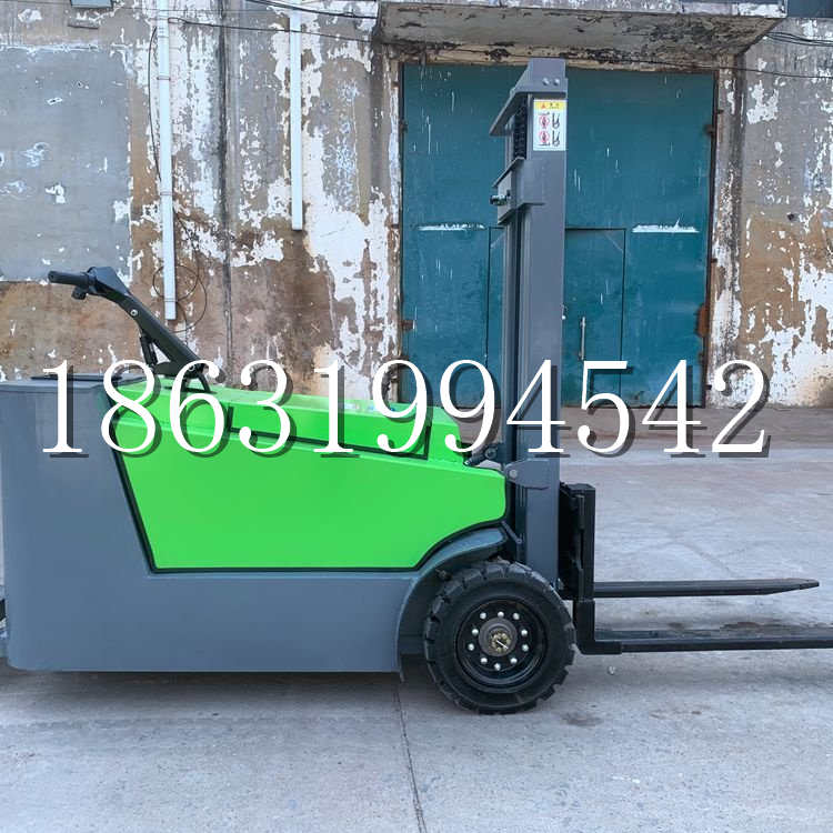 镇平县小型电动叉车1吨2吨步行站驾式电瓶堆高充电装卸车液压升降车铲车